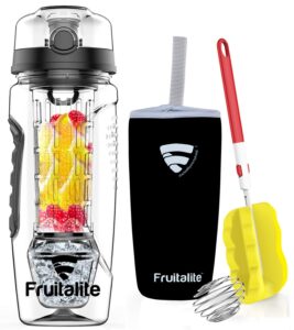 Fruitalite Fruit Infuser Water Bottle (Polar Edition)