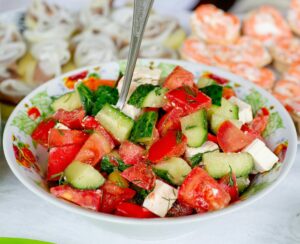 protein-rich meals, easy salad ideas
