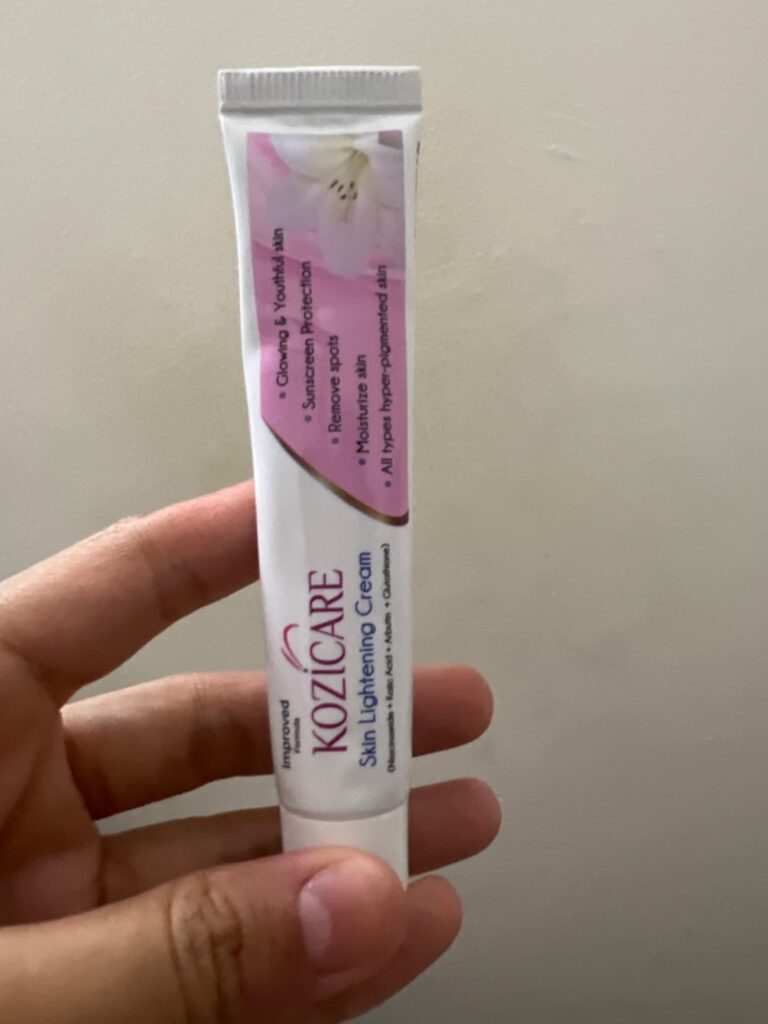 If you've been searching for a solution to lighten stubborn dark patches on areas like knees and elbows, you may have come across Kozicare Skin Lightening Non-Sticky Cream Lotion. This product claims to work wonders by brightening your skin tone and reducing hyperpigmentation. So i decided to give it a try for three months and see if it lives up to its promises. Here’s my honest and detailed review.
Packaging and Texture
The first thing that stood out to me was the sleek and travel-friendly packaging. It comes in a sturdy tube with a flip-top cap that makes it easy to dispense just the right amount of product. I appreciate that it's compact and mess-free, making it convenient to carry around if you’re on the go.
Upon squeezing out the cream, I noticed its lightweight, non-greasy texture. It spreads smoothly over the skin, absorbing quickly without leaving any sticky residue. The lotion has a pleasant, mild fragrance that isn't overpowering—perfect for those who are sensitive to strong scents.
Key Ingredients: What’s Inside?
Before using any skincare product, I always prefer to take a good look at the ingredients list. Kozicare Skin Lightening Cream is packed with skin-friendly components like Kojic Acid, Glutathione, and Vitamin C. These ingredients are known for their skin-brightening and antioxidant properties. Here’s a quick breakdown of what these key ingredients claim to do:
Kojic Acid: Helps in lightening dark spots and pigmentation by inhibiting melanin production.
Glutathione: Known as a powerful antioxidant, it’s often used in skincare for its skin-brightening effects.
Vitamin C: Boosts collagen production, brightens the skin, and fights free radicals.
These ingredients sound promising on paper, especially for someone like me looking to lighten dark patches on my knees and elbows. But as they say, the proof is in the pudding. So, let’s see how it actually performed.
My Experience: 3 Months of Consistent Use
I started using the Kozicare Skin Lightening Cream specifically on my knees and elbows, applying it twice daily as recommended. Here’s a breakdown of my experience over the three months:
Month 1: A Slow Start
During the first few weeks, I was optimistic. The cream absorbed quickly into my skin, leaving it feeling soft and moisturized. I didn’t notice any immediate brightening, but I understand that skin-lightening products usually take time to show results. So, I continued using it diligently.
Month 2: Still Waiting for Visible Results
By the end of the second month, I was starting to feel a bit disappointed. While my knees and elbows felt smoother and well-hydrated, I didn’t see any noticeable lightening of the dark patches. I even tried exfoliating these areas before applying the cream, hoping that it would enhance the product’s absorption, but it didn’t seem to make a difference.
Month 3: No Significant Changes
After completing the three-month mark, I have to say that I didn’t notice any significant changes in the pigmentation on my knees and elbows. The pigmentation on my knees were just as visible as when I started.
Why It May Not Have Worked for Me
While the lotion didn’t work as a skin-lightening agent on my knees and elbows, I can't entirely dismiss it. The skin on these areas tends to be thicker and more stubborn when it comes to pigmentation compared to the face. Since I didn’t test this cream on my facial skin, I can't confirm whether it would be more effective there. Face skin is usually thinner and more responsive to topical treatments, so it’s possible that the Kozicare lotion could yield better results on the face.
Additionally, it’s worth noting that skincare results can vary from person to person based on skin type, lifestyle, and other factors.
Pros and Cons: A Quick Recap
Here’s a quick summary of the pros and cons of using Kozicare Skin Lightening Non-Sticky Cream Lotion:
Pros
Non-greasy formula: Absorbs quickly without leaving a sticky residue.
Moisturizing: Keeps skin soft and hydrated, especially for dry areas.
Pleasant scent: Mild fragrance that isn’t overwhelming.
Travel-friendly packaging: Easy to carry and dispense.
Cons
No visible skin lightening: Did not lighten dark patches on knees and elbows after 3 months.
May not work on thicker skin areas: Might be better suited for facial skin.
Requires consistent, long-term use: No quick results, which may be a drawback for those looking for fast improvements.
Final Verdict
If you’re looking for a moisturizing cream that’s lightweight and non-sticky, Kozicare Skin Lightening Non-Sticky Cream Lotion could be a great addition to your skincare routine. However, if your primary goal is to lighten dark areas like knees and elbows, you might not get the results you’re hoping for.
Considering my experience, I’d suggest this product may be better suited for those looking to maintain skin hydration rather than significantly lighten pigmentation. If you’re curious, it could be worth trying on your face or other areas with thinner skin to see if it performs better.
Who Should Try It?
Individuals looking for a lightweight moisturizer.
Those interested in trying out skin-brightening products on facial skin.
People with normal to dry skin looking for non-sticky hydration.
If you’re curious to see how this product works on your skin, why not give it a try? You can purchase Kozicare Skin Lightening Non-Sticky Cream Lotion from your favorite online store or local beauty shop. Have you tried this product? Share your experience in the comments below or tag us on social media to let us know if it worked for you!

Kozicare Skin Lightening Cream,
Non-sticky skin lotion,
Skin brightening cream review
