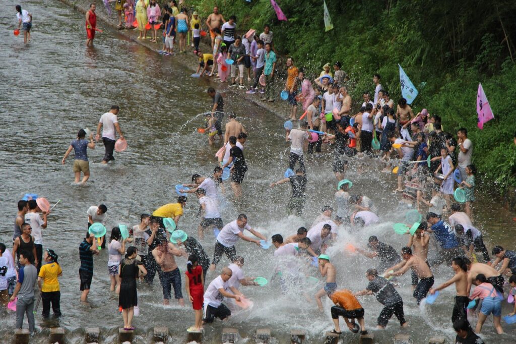 Songkran, Unusual Festivals