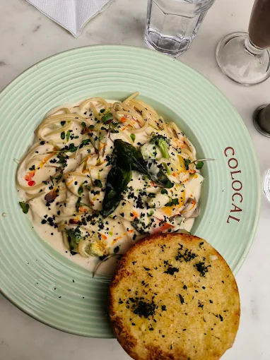 Colocal Chocolates Review: Unique Café Experience, noida, pasta, creamy pasta